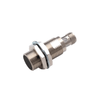 OMRON ELECTRONICS - Sensore di prossimità induttivo corto E2EX8, corpo in ottone, formato M18, schermato, distanza 8 mm, Vdc, PNP/NA con IOLink COM3, connettore M12