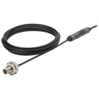 OMRON ELECTRONICS - Testa sensore, schermata, alloggiamento M10, distanza di rilevamento 2 mm, ripetibilità 2 µm, cavo standard 2,6 m.