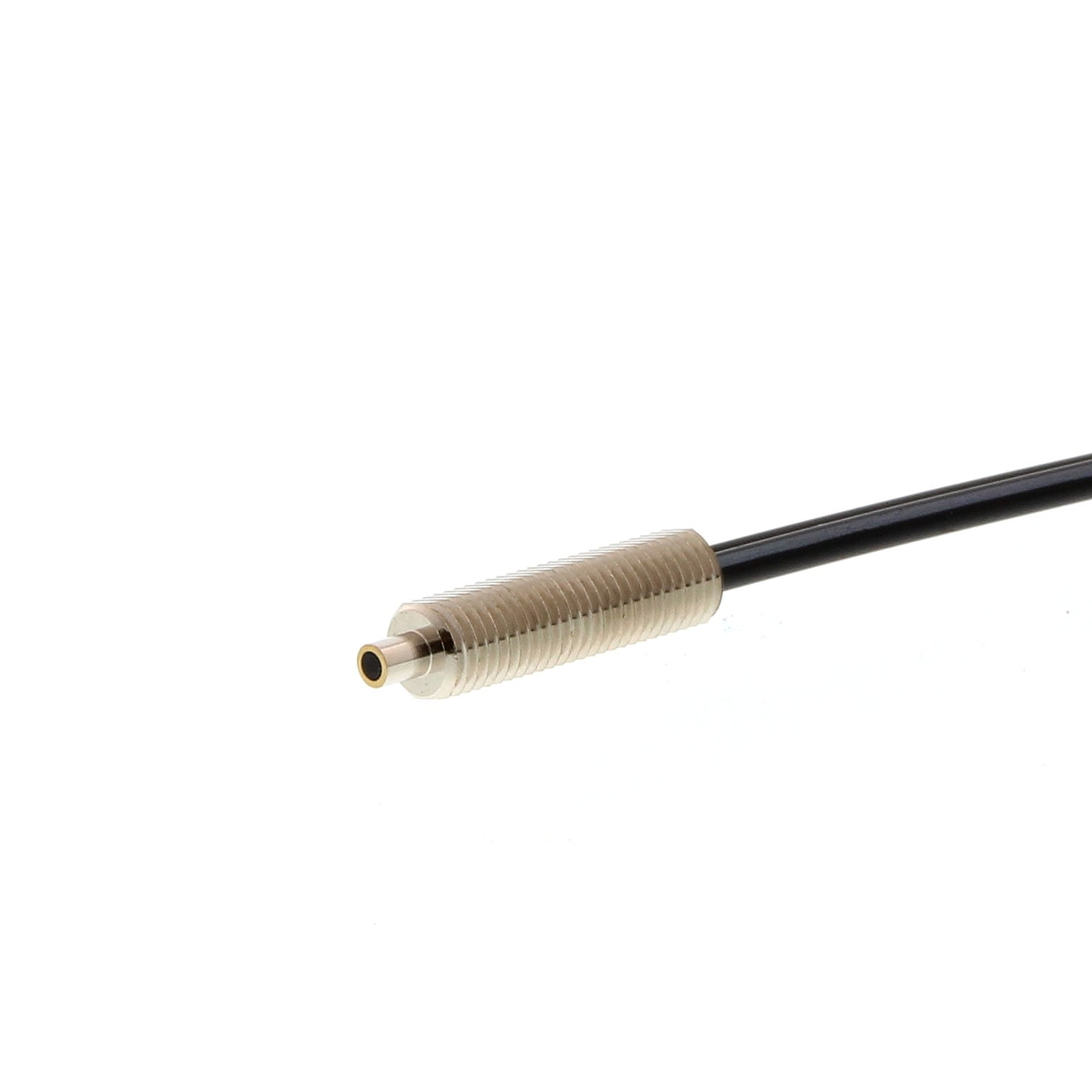 OMRON ELECTRONICS - Sensore a fibra ottica E32-CC200, coassiale diffuso, formato M6, raggio di curvatura R25, cavo 2 m