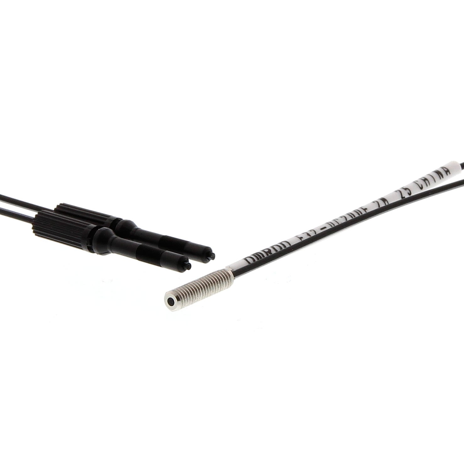 OMRON ELECTRONICS - Sensore a fibra ottica E32-DC200E, reflex diffuso, formato M3, raggio di curvatura R10, cavo 2 m