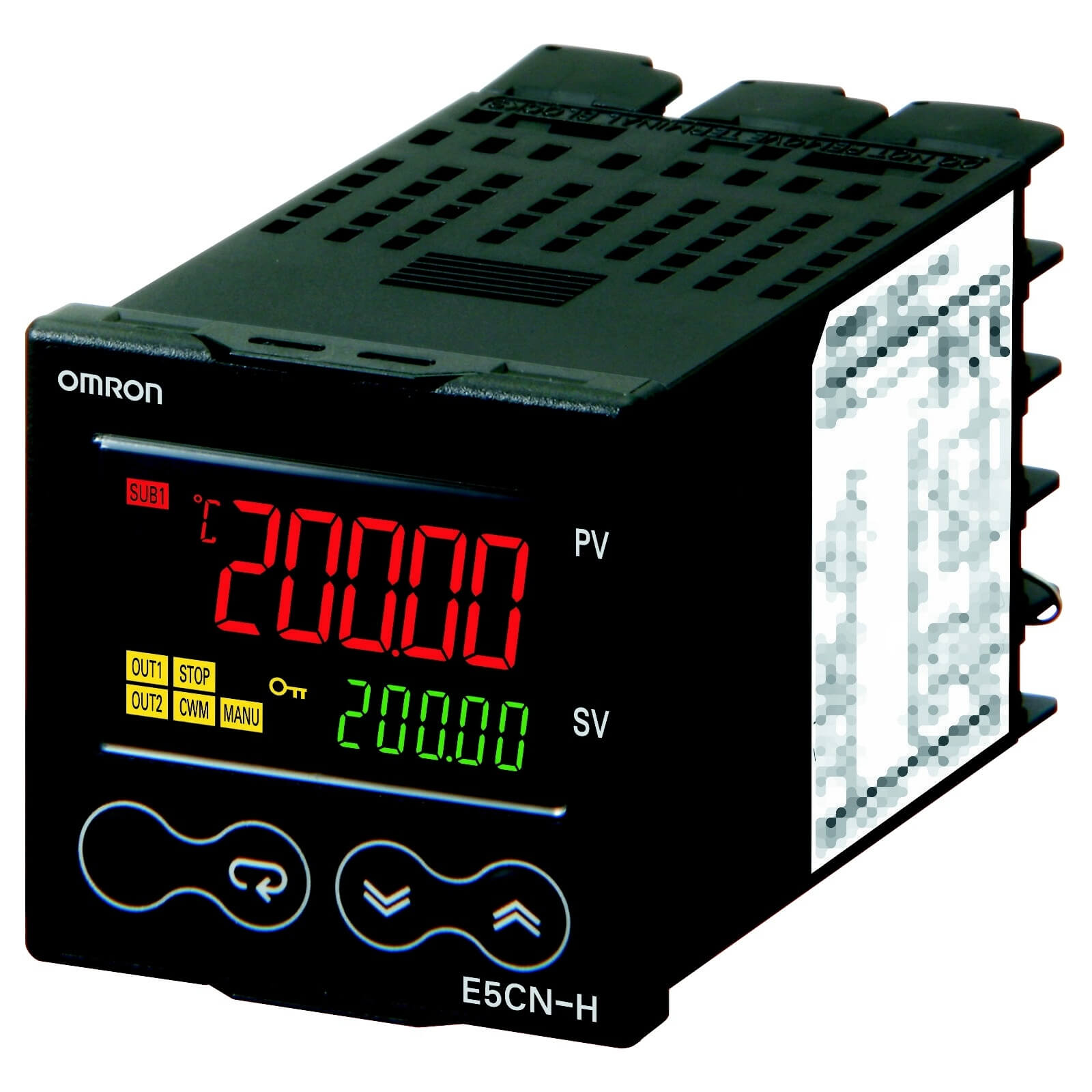 OMRON ELECTRONICS - TERMOREGOLA- 48X48MM. 2 DISPLAY 5 CIFRE.