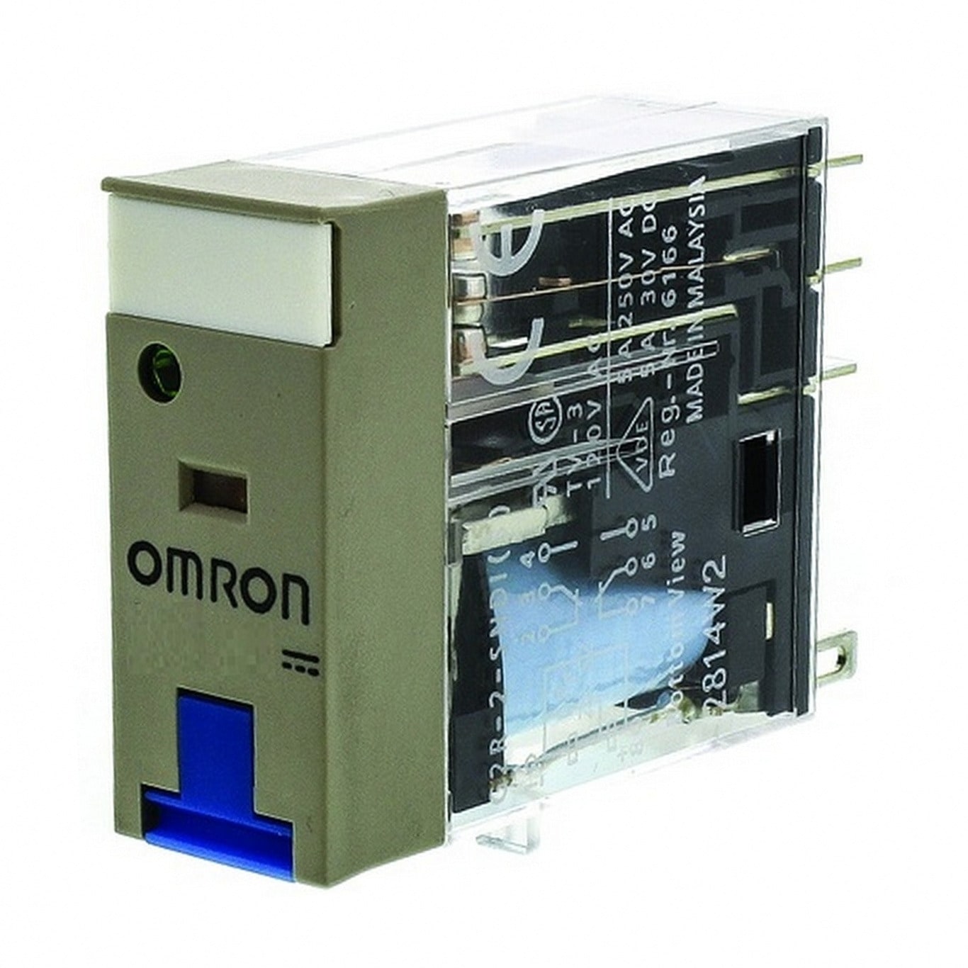 OMRON ELECTRONICS - VERTICALE 2 CONTATTI IN SCAMBIO 5 A/250