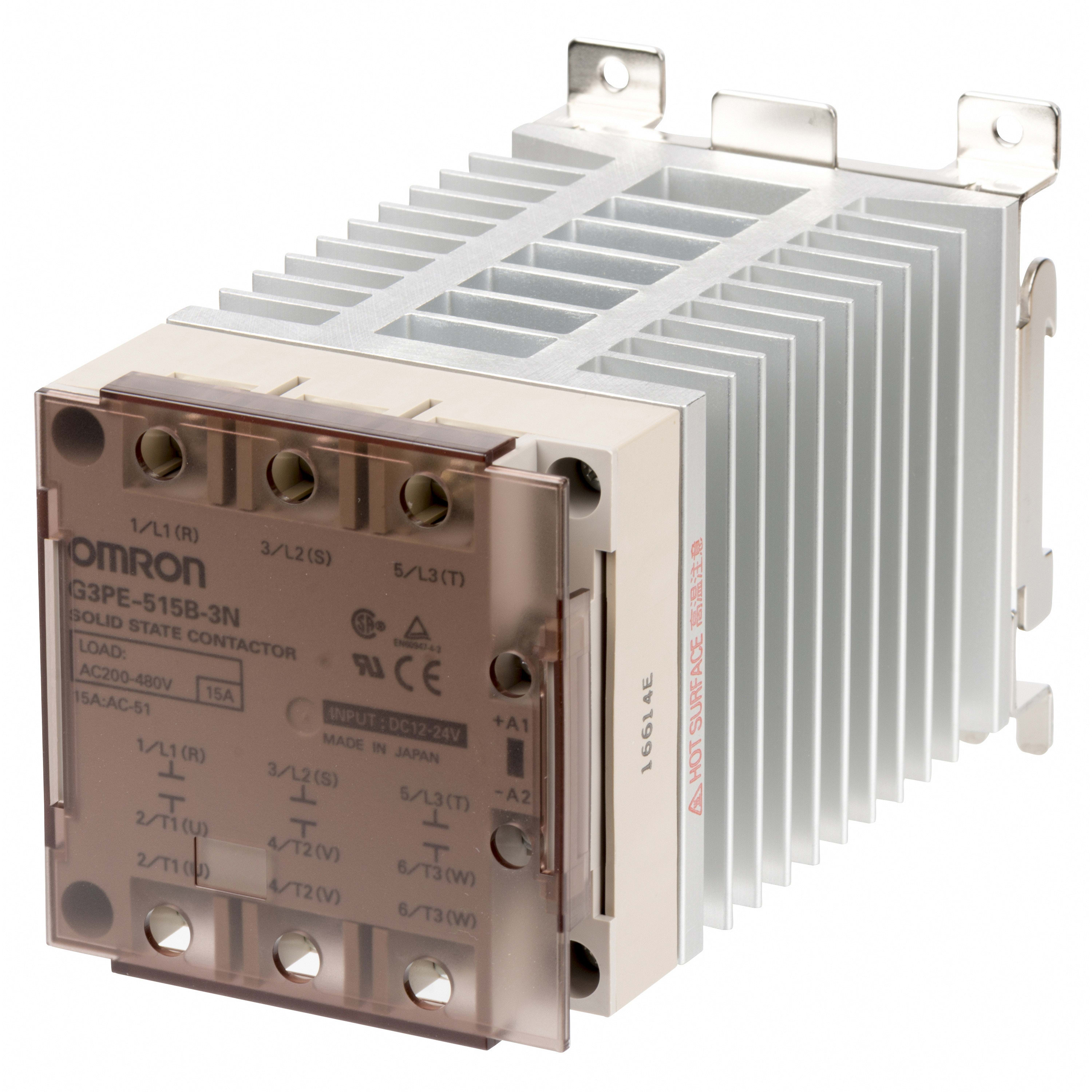 OMRON ELECTRONICS - Relè statici di potenza trifase con carico da 15A/200-480Vc.a.