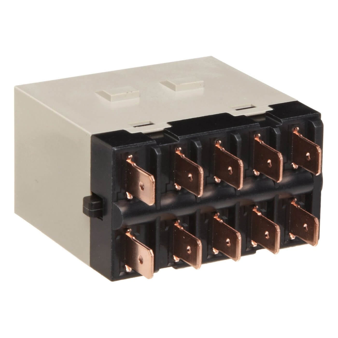 OMRON ELECTRONICS - Relè di potenza, 4 contatti NA, 25 A/220 Vc.a., terminali fast-on