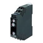 OMRON ELECTRONICS - Temporizzatore elettronico H3DT-N, 17,5mm, multiscala, multifunzione, multitensione, 2 uscite SPDT ritardate, guida DIN