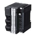 OMRON ELECTRONICS - CPU modulare, memoria programmi 5 MB e dati 33,5 MB, EtherCAT integrata (8 servoassi, 4 assi PTP, 64 nodi EtherCAT in totale), 2 porte Ethernet (OPCUA ed EtherNet/IP)