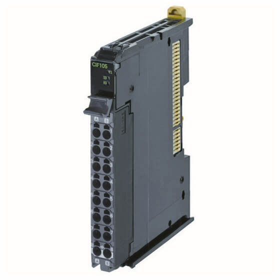 OMRON ELECTRONICS - Serie NX. Porta di comunicazione seriale RS422/485. Connettore PushIn