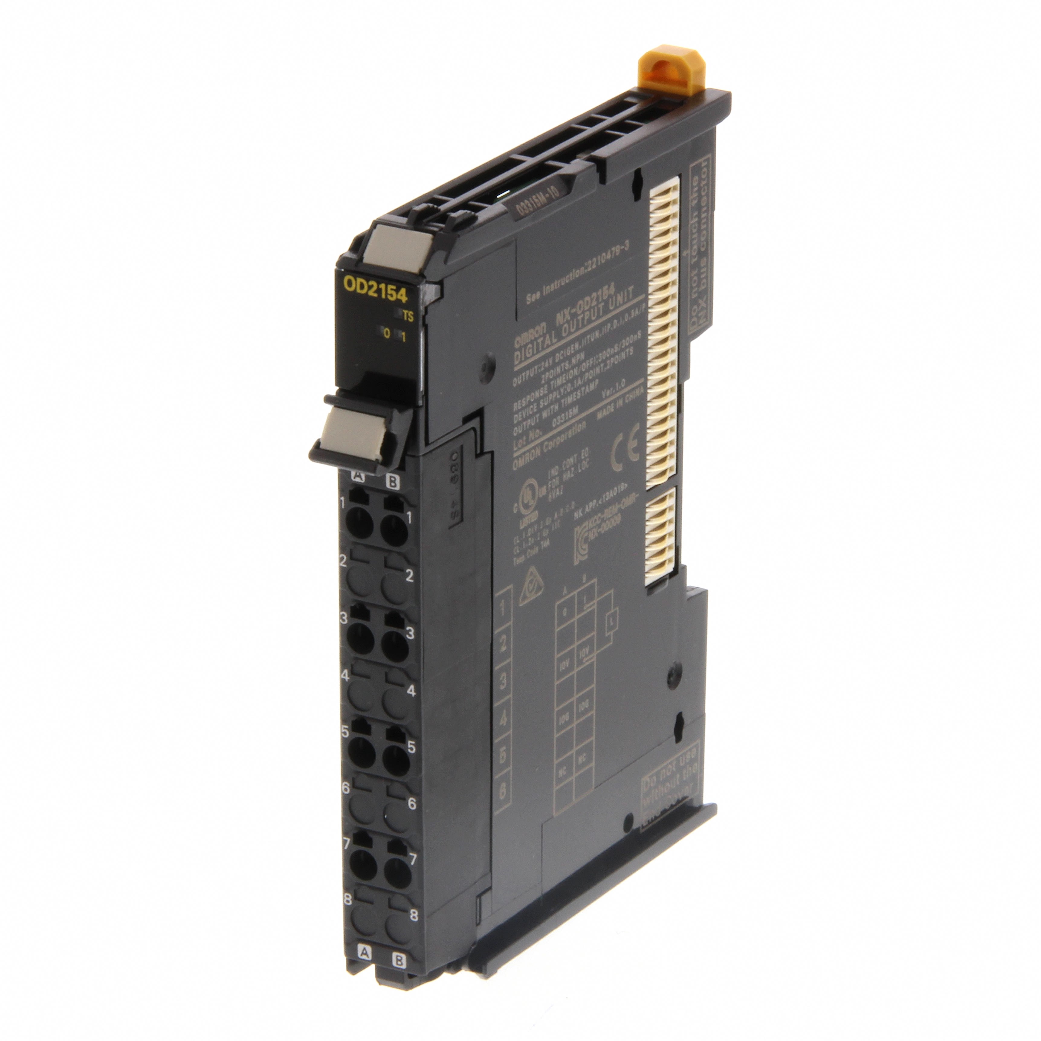 OMRON ELECTRONICS - PLC- NX. 2DO NPN TIME STAMPED