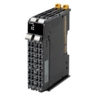 OMRON ELECTRONICS - ciclo, ingr. termoc./PT100, 4 uscite digitali PNP a 24 V CC, 21 mA/punto, controllo riscaldamento o raffreddamento, allarme di guasto riscaldatore, terminali Pushin Plus