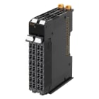 OMRON ELECTRONICS - Modulo I/O serie NX, 4 ingressi Termocoppie B,E,J,K,L,N,R,S,T,U,WRe526,PLII, risoluzione 0,1°C, 200 ms/Ch, Push-In Plus