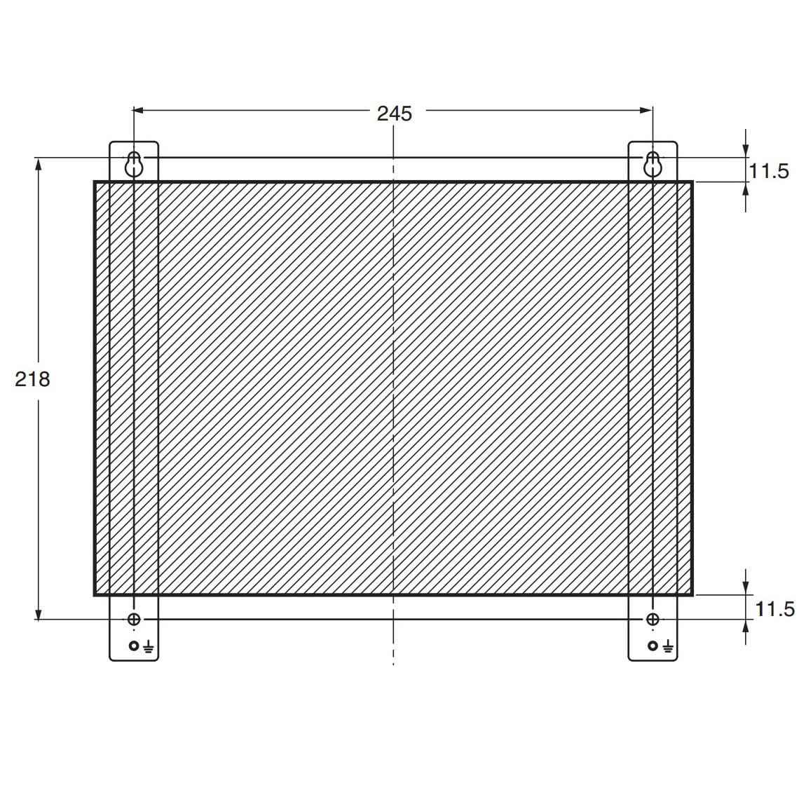 OMRON ELECTRONICS - PC- ACCESSORI PER IPC BOX: STAFFA PER IN