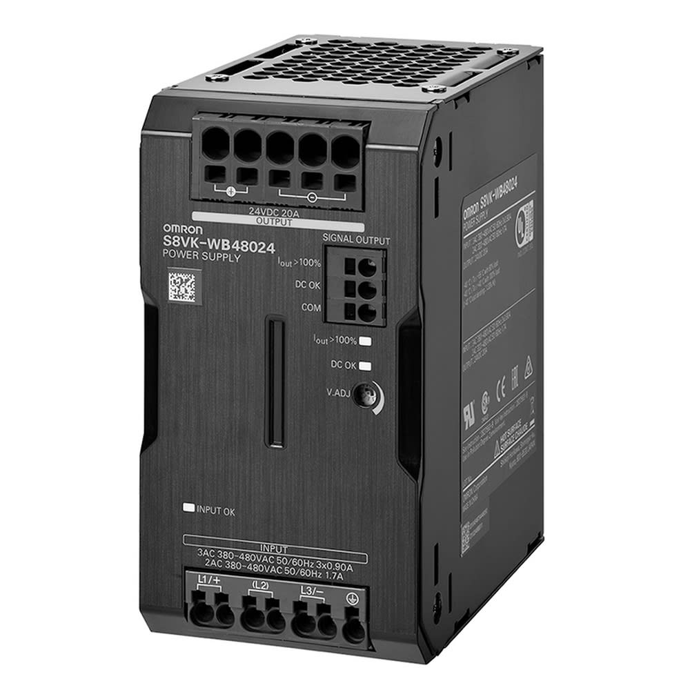 OMRON ELECTRONICS - ALIMENTAZIONE TRIFASE 400 VAC 480 W 24 V