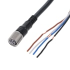 OMRON ELECTRONICS - CONNETTORE M8 ACCIAIO DRITTO 4 POLI 5 M