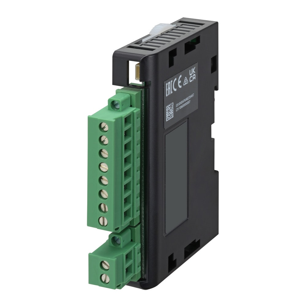 OMRON ELECTRONICS - Termoregola terminatore per EJ1, modulo end unit con terminali a vite rimuovibile, 2 uscite a transistor, alimentazione 24Vcc.