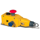 OMRON ELECTRONICS - Finecorsa a fune IP67, 2NC+1NA, pulsante di reset, per fune max 80m.