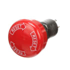 OMRON ELECTRONICS - Puls.16,A165E,Emergenza30mm,3NC,nonLuminoso