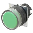 OMRON ELECTRONICS - pulsante- Protetto.momentaneo. verde opaco.