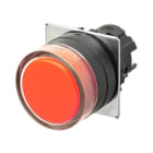 OMRON ELECTRONICS - pulsante- Protetto.momentaneo. rosso opaco.