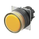 OMRON ELECTRONICS - pulsante- Protetto.momentaneo. giallo opaco