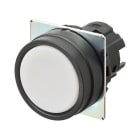 OMRON ELECTRONICS - pulsante- Piatto.momentaneo. bianco opaco.