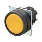 OMRON ELECTRONICS - pulsante- Piatto.momentaneo. giallo opaco.