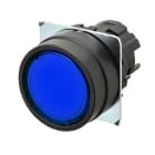 OMRON ELECTRONICS - pulsante- Piatto. luminoso.momentaneo. blu