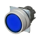 OMRON ELECTRONICS - pulsante- Piatto. luminoso.momentaneo. blu