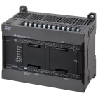 OMRON ELECTRONICS - PLC CP2E compatto con Ethernet, 18 ingressi digitali, 12 uscite PNP, alimentazione 24 Vcc, memoria programma 10 kStep.
