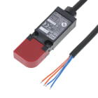 OMRON ELECTRONICS - Finecorsa a chiave 1NC+1NO azione lenta inserimento chiave orizzontale cavo 1m IP67 D4GSN1R-13390700