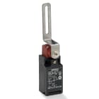 OMRON ELECTRONICS - Finecorsa meccanico a cerniera con passacavo PG13.5, 2NC ad azione lenta, leva con braccio, IP67.