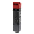 OMRON ELECTRONICS - Finecorsa con blocco, passacavo M20, 3NC chiave + 3NC solenoide in serie, testa in metallo, solenoide 24Vcc/sblocco meccanico, LED, morsettiera.