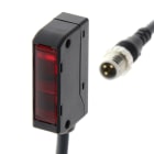 OMRON ELECTRONICS - Sensore fotoelettrico miniatura cc reflex fascio ampio 10-60 mm PNP impulso luce connettore volante M8.