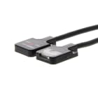 OMRON ELECTRONICS - Sensore fotoelettrico E3T mini sbarramento 0.5 m uscita PNP impulso-luce montaggio frontale cavo 2 m.