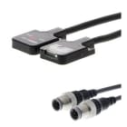 OMRON ELECTRONICS - sensore-mini sbarr.0.5m PNP cavo0.3m connM8