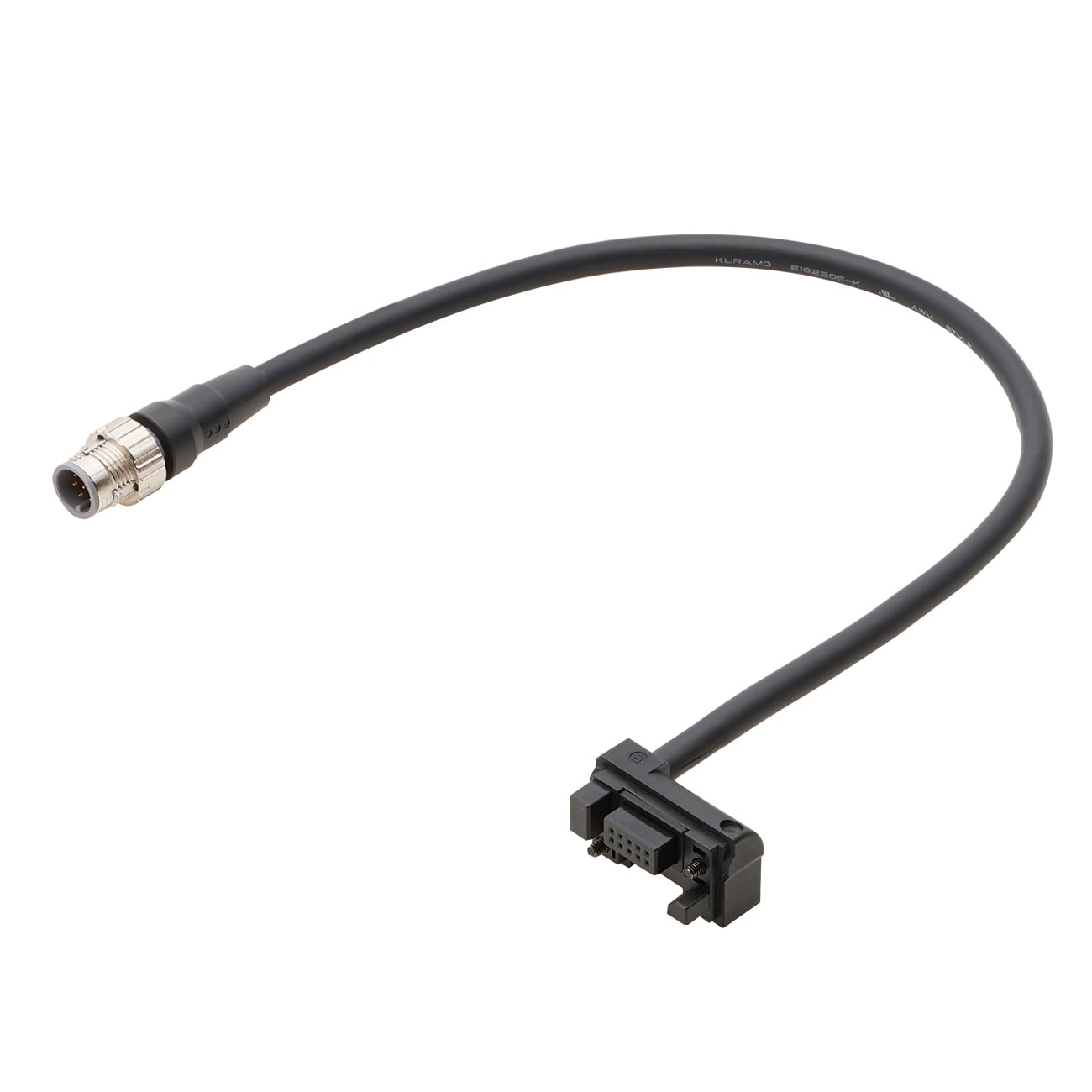 OMRON ELECTRONICS - Cavo ricevitore nero da connettore F3SG-SR/PG a M12, lunghezza 0,3 m, Access F3SG-SR PG, cavo RX, connessione a M12, 0,3 m.