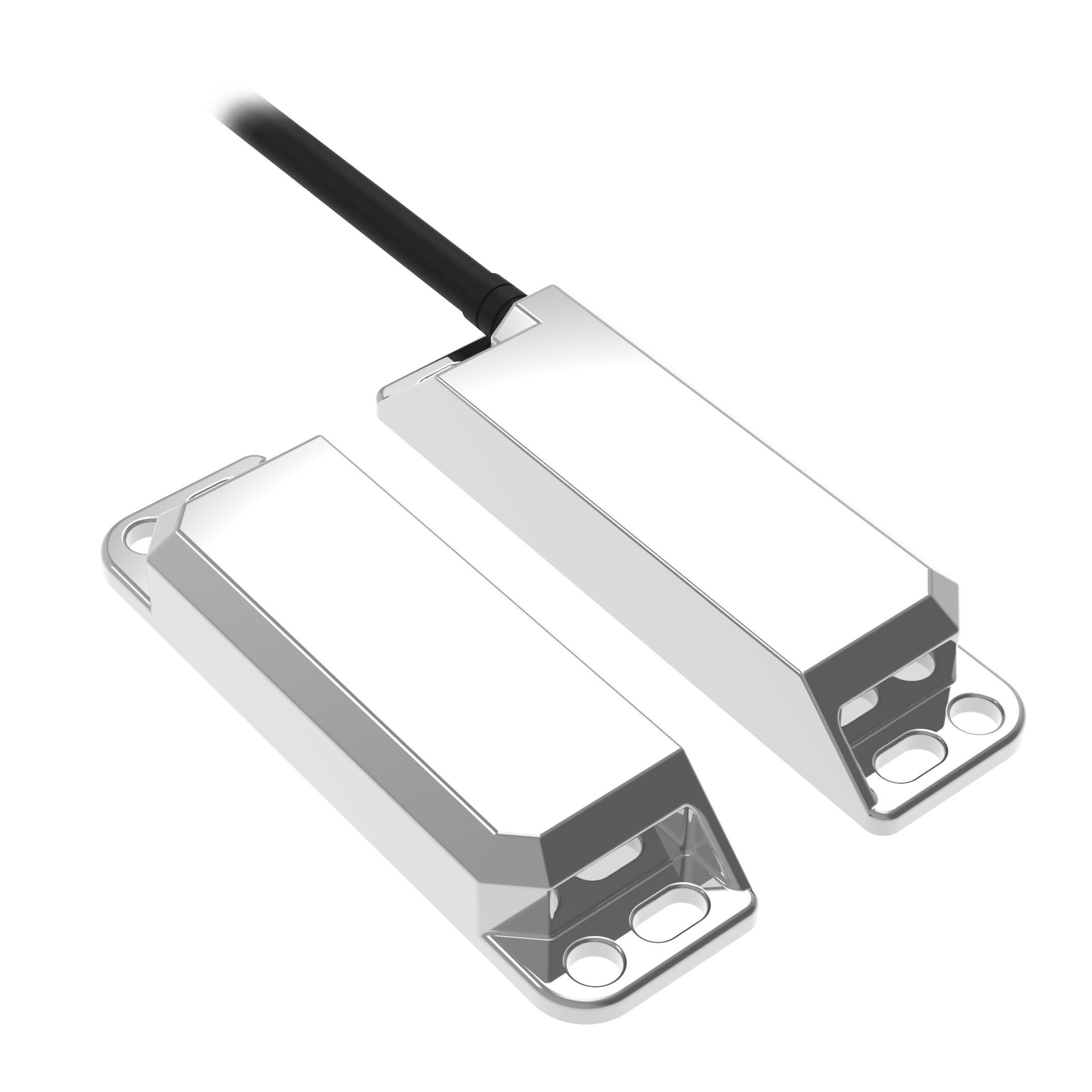 OMRON ELECTRONICS - Finecorsa Reed in acciaio inox allungato 2NC+1NO con cavo 5m IP69K.