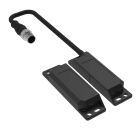 OMRON ELECTRONICS - Finecorsa magnetico effetto Hall in plastica allungato 2NC con cavo 250 mm e connettore M12 8 PIN IP67.