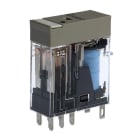 OMRON ELECTRONICS - Relè verticale 2 contatti SPDT 5 A 250 V ca terminali a innesto con LED.