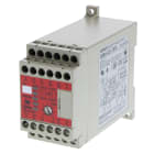 OMRON ELECTRONICS - Modulo di sicurezza 24 Vac/dc 1 o 2 canali 3NO + 2NO ritardato max 15s + 1NC 5A/250 Vac.