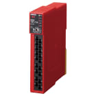 OMRON ELECTRONICS - Modulo di sicurezza 24 V ac/dc, 1 o 2 canali, 2 NO + 2 NO ritardati max 30 s, 5 A/250 V ac, 1 uscita ausiliaria PNP.
