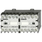 OMRON ELECTRONICS - teleruttore mini 4 kW 9 A 1 aux NC diodo 24 Vcc teleinvertitore con contatto ausiliare a bordo soppressore a diodo alimentazione 24 Vcc
