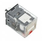 OMRON ELECTRONICS - rele 3 contatti in scambio 10 a 250 vca undecal indicatore meccanico pulsante di prova led