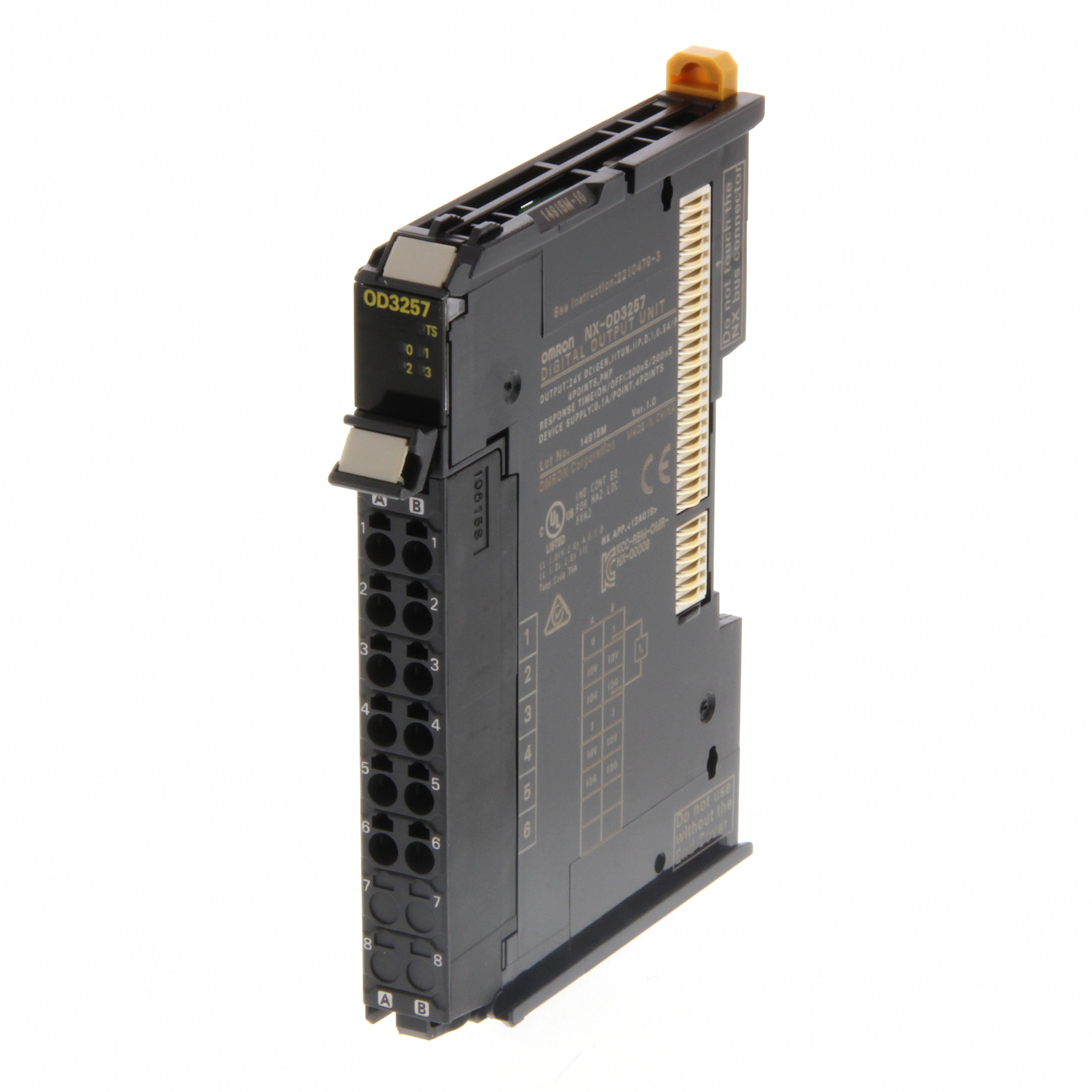 OMRON ELECTRONICS - plc nx 4do pnp high speed serie nx 4 uscite digitali pnp alta velocità