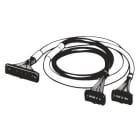 OMRON ELECTRONICS - Cavo plc 2 m connessione MIL 40 pin 2 G70A collegamento I/O PLC CJ MIL 40 2 x MIL 20 per morsettiere G70A-ZOC16-4.