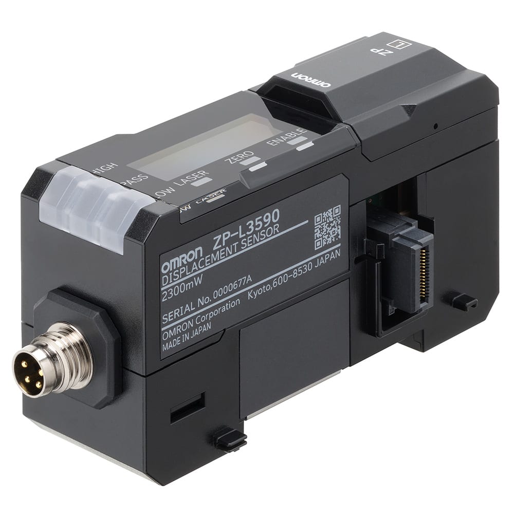 OMRON ELECTRONICS - Sensore di spostamento laser con amplificatore unità slave.