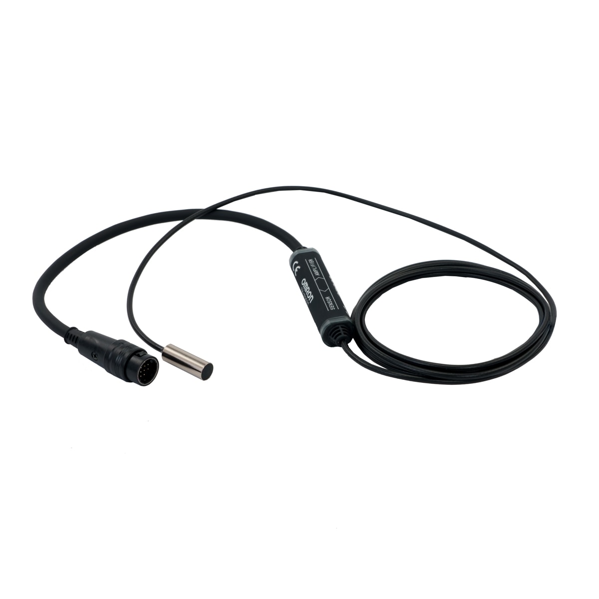 OMRON ELECTRONICS - sensore testa cilindrica induzione diametro 8 mm non filettata distanza 0-2 mm