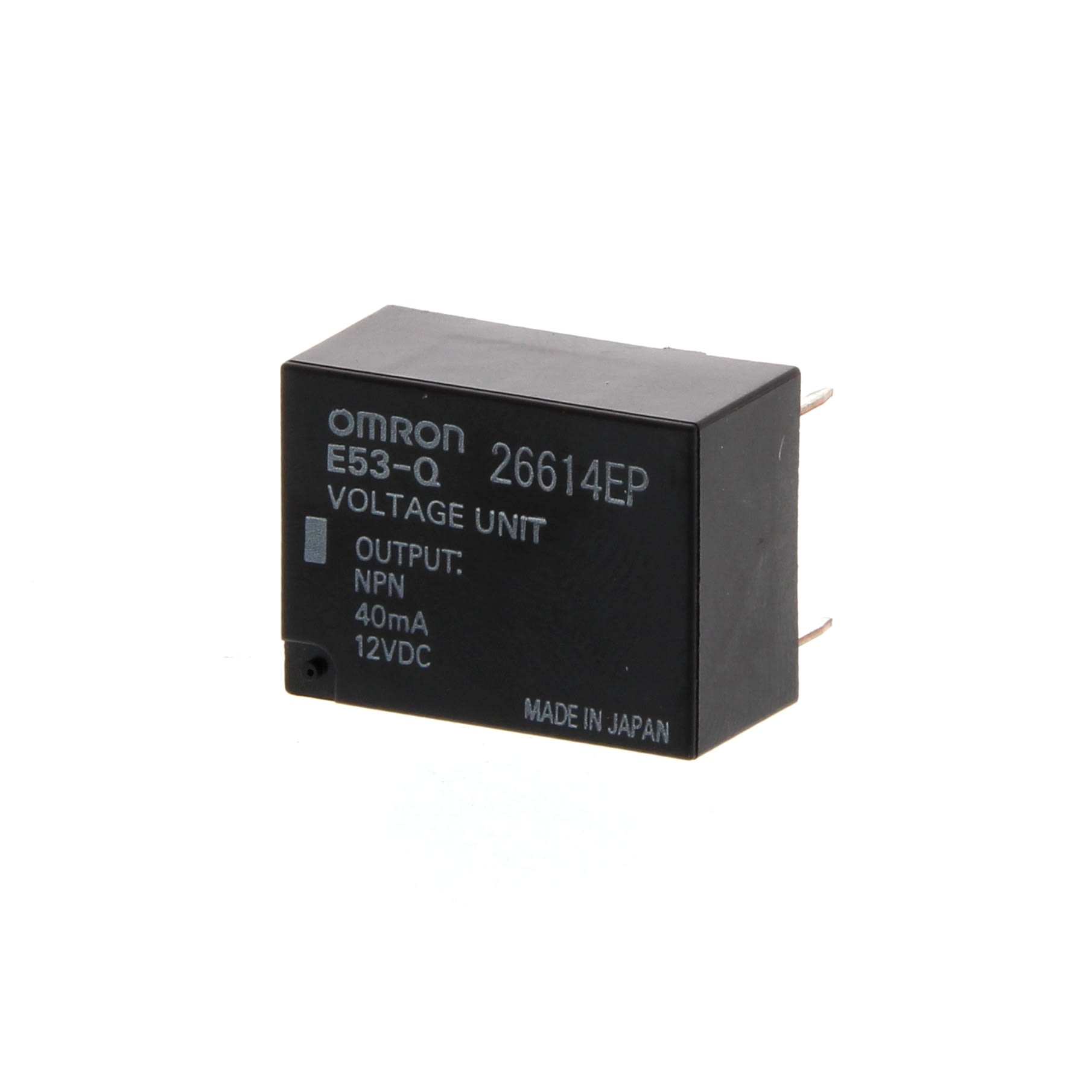 OMRON ELECTRONICS - Modulo di uscita 12V npn per termoregolatori E5AK/EK, tensione 12 Vcc npn per controllo termico. E53Q-10548100000