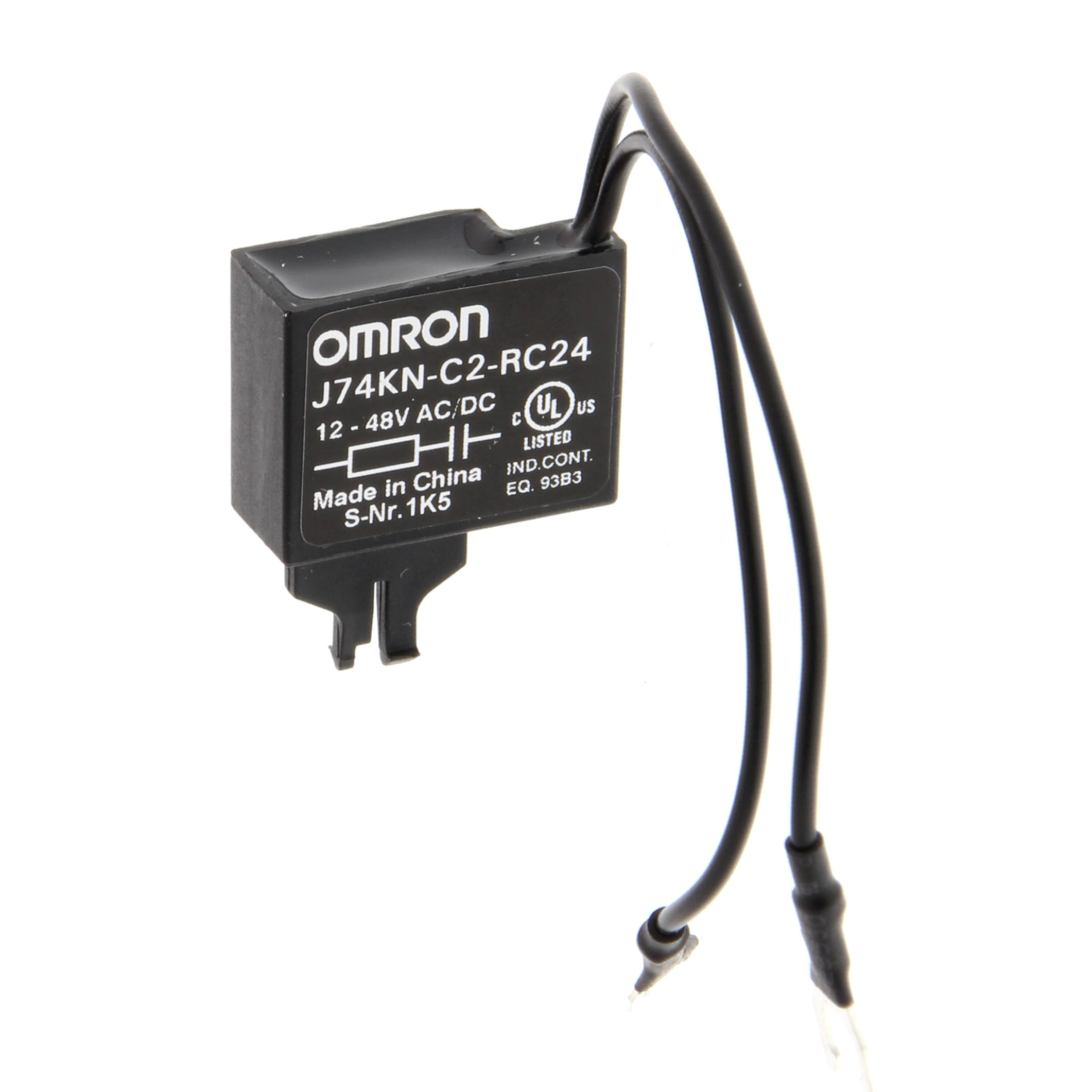 OMRON ELECTRONICS - teleruttore-AccSoppresRCxJ7KN10/74 12-48V J74KNC2RC24