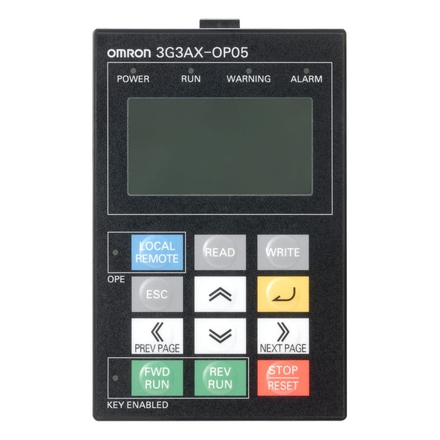 OMRON ELECTRONICS - inverter console remota lcd per mx2