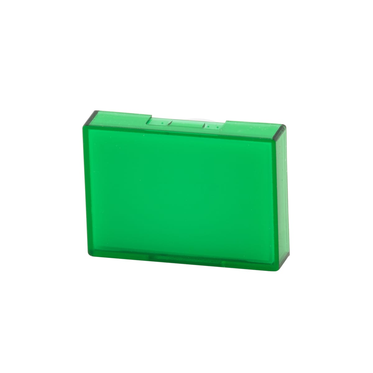 OMRON ELECTRONICS - pulsante- CopritastoRett.VERDE.lampada.IP65